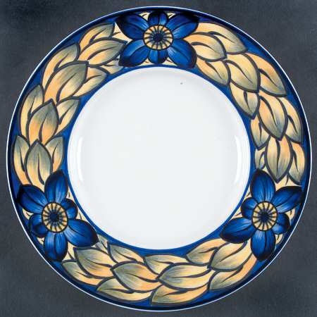Blue Pheasant Luncheon Plate