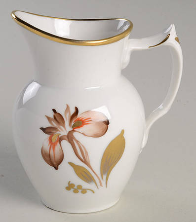 Brown Iris Creamer by Royal Copenhagen