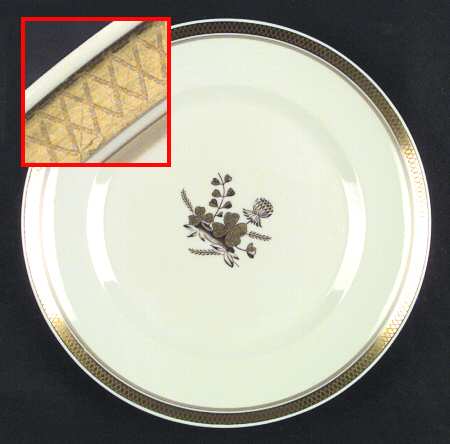 Golden Clover (Cream) by Royal Copenhagen