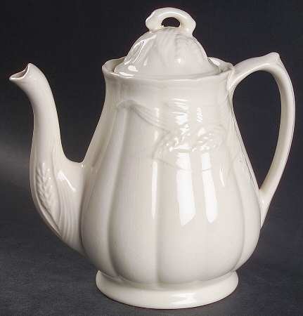 Wheat (Cream) Teapot & Lid