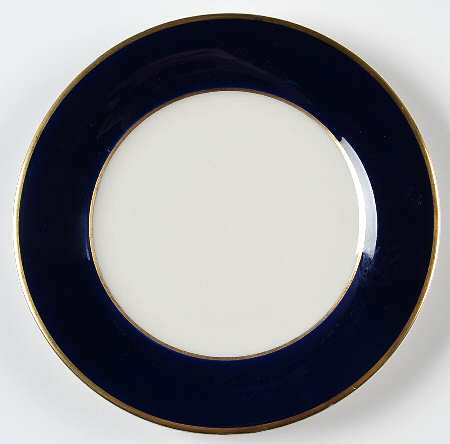 Cobalt Blue Bread & Butter Plate