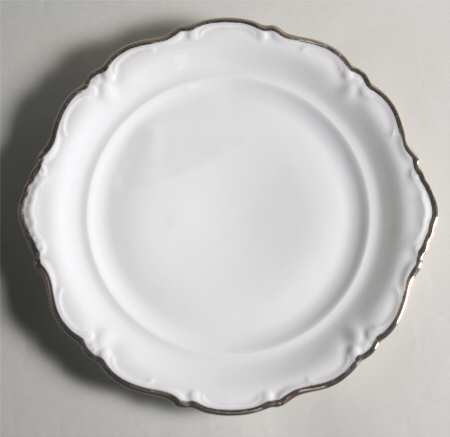 Elegance (Platinum) Handled Cake Plate