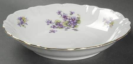 Violet of The Alps Coupe Soup Bowl