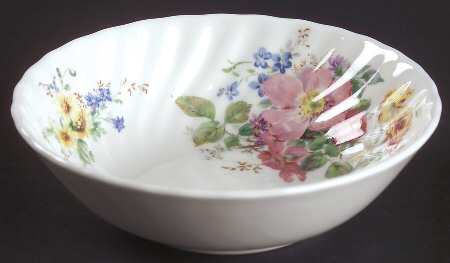 Arcadia (Older, Green Backstamp) Fruit/Dessert (Sauce) Bowl