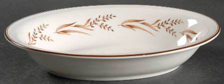 Autumn Breezes 10" Oval Vegetable Bowl