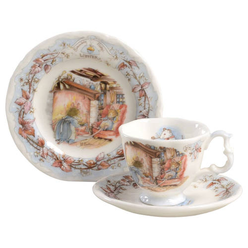 Brambly Hedge 3-Piece Mini 4 Season Tea Set (CS & PL)