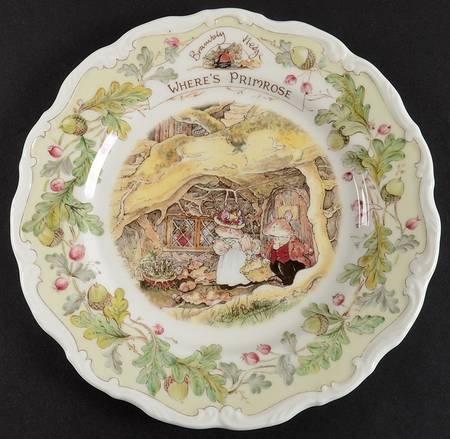   Brambly Hedge プレート 2枚セット Royal Doulton, Brambly Hedge | Replacements, Ltd.