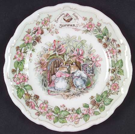 Brambly Hedge Bread & Butter Plate