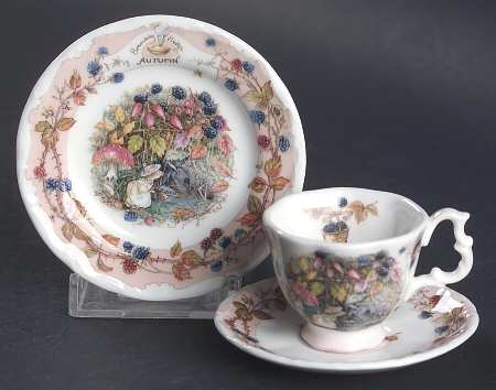 Brambly Hedge 3-Piece Mini 4 Season Tea Set (CS & PL)