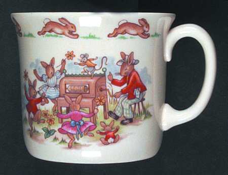 Bunnykins (Albion Shape) 1 Handle Hug a Mug Mug