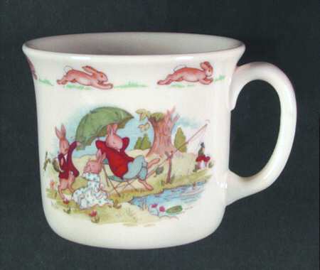 Bunnykins (Albion Shape) 1 Handle Hug a Mug Mug by Royal Doulton