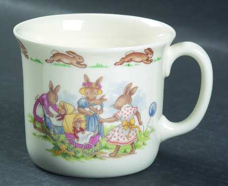 Bunnykins (Albion Shape) 1 Handle Hug a Mug Mug