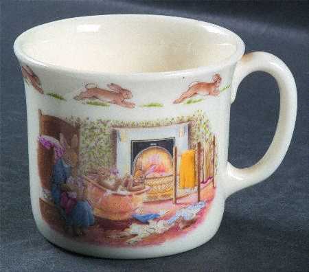 Bunnykins (Albion Shape) 1 Handle Hug a Mug Mug by Royal Doulton