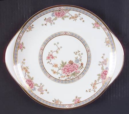 Canton Handled Cake Plate