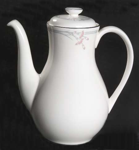 Carnation Coffee Pot & Lid