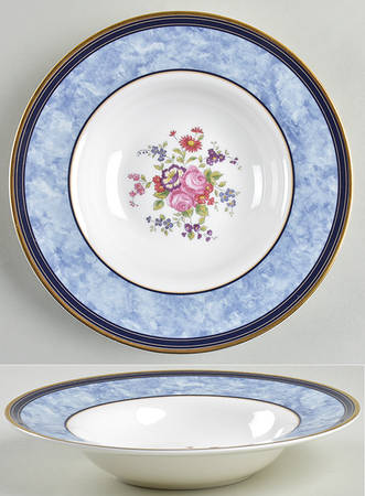 Centennial Rose Rim Soup Bowl