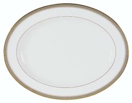 Clarendon 13" Oval Serving Platter
