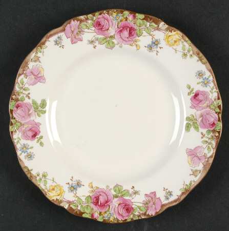 English Rose Bread & Butter Plate