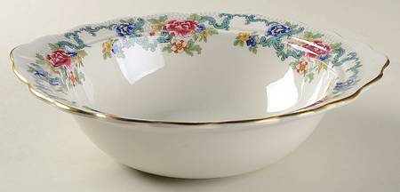 Floradora Gold Round Vegetable No Lid