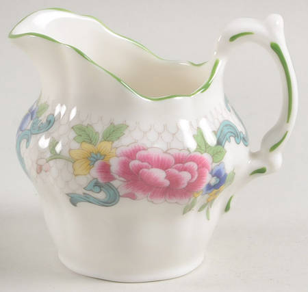 Floradora Green Mini Creamer