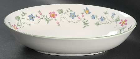 Florentina 9" Oval Vegetable Bowl
