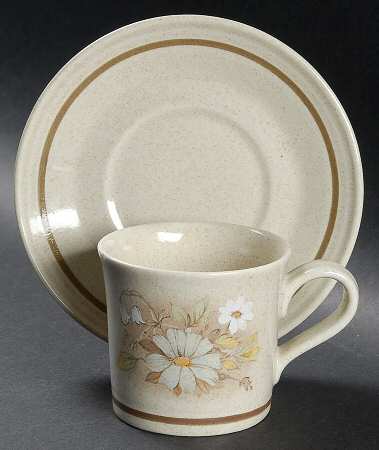 Florinda Flat Demitasse Cup & Saucer Set