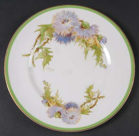 Glamis Thistle Luncheon Plate