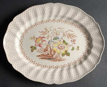 Grantham 13" Oval Serving Platter