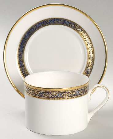 Harlow Flat Cup & Saucer Set