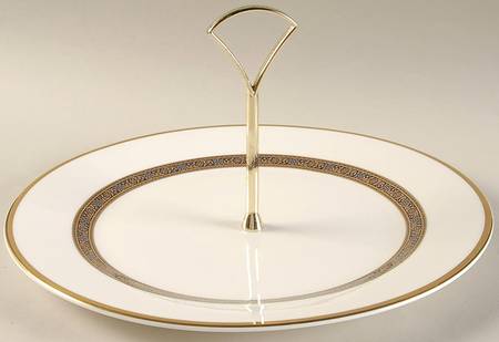 Harlow Round Serving Plate with Handle (DP)