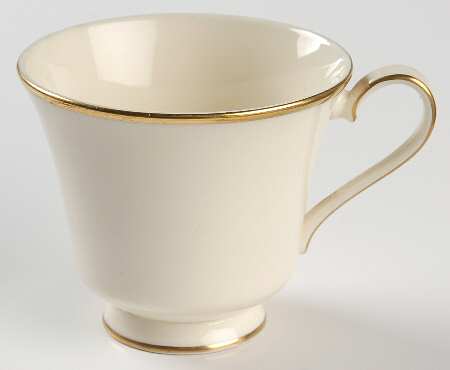 Heather (Gold Trim, Albion Shape) Footed Cup