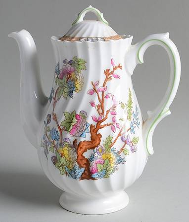 Indian Tree Mini Coffee Pot & Lid