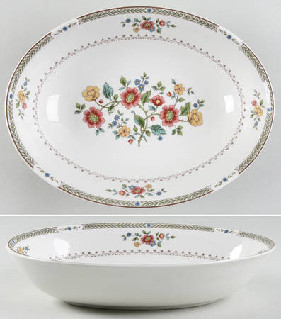 Kingswood 9" Oval Vegetable Bowl