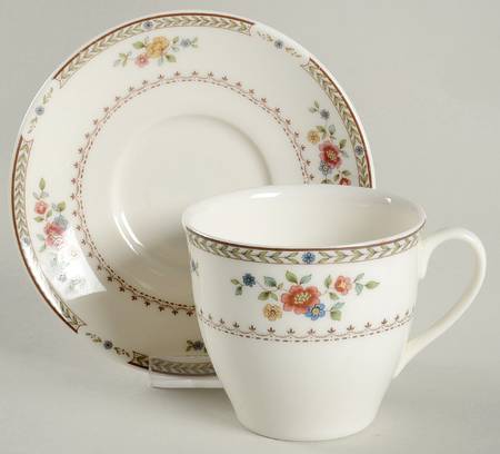 Kingswood Flat Cup & Saucer Set