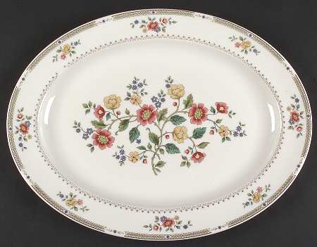 Kingswood 16" Oval Serving Platter
