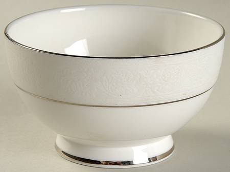 Lace Point Open Sugar Bowl