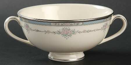 Lisa Footed Cream Soup Bowl