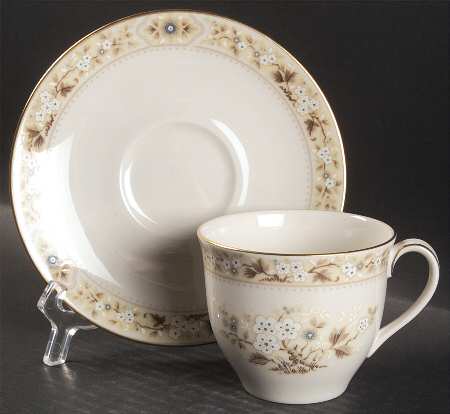 Mandalay Flat Cup & Saucer Set