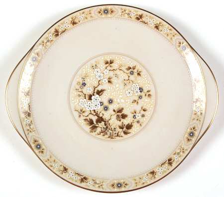 Mandalay Handled Cake Plate