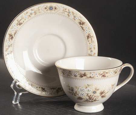 Mandalay Footed Cup & Saucer Set