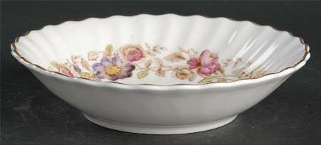 Mayfair Brown, Multicolor Fruit/Dessert (Sauce) Bowl