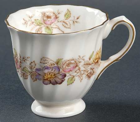 Mayfair Brown, Multicolor Footed Demitasse Cup