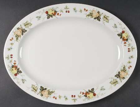 Miramont 16" Oval Serving Platter