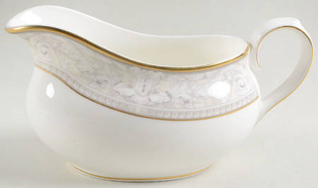 Naples (Gold Trim) Gravy Boat