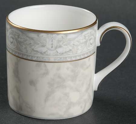 Naples (Gold Trim) Flat Demitasse Cup