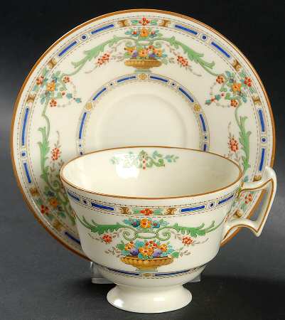 Ormonde Footed Cup & Saucer Set by Royal Doulton
