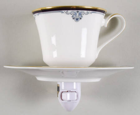 Princeton 4 3/8"-4 5/8" Night Light/Cup & Saucer HC