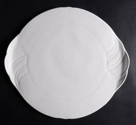 Profile Footed Cake Plate
