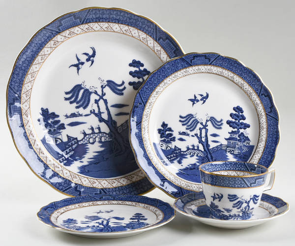 Real Old Willow 5 Piece Place Setting