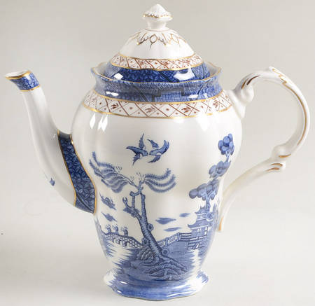 Real Old Willow Coffee Pot & Lid